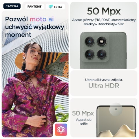 Motorola XT2507-1 Moto Edge 60 Pro 5G 12GB RAM 512GB - Cień