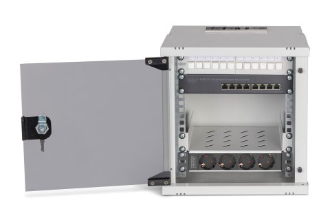 Pakiet sieciowy 10", szafa 6U i sprzęt, wersja gr SOHO Pro, bez montażu