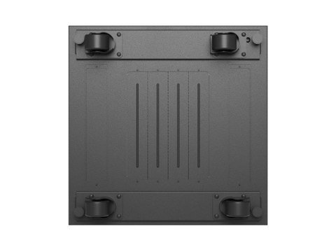Szafa instalacyjna rack stojąca 19" 37U 600X600 czarna drzwi perforowane LCD LANBERG (flat pack)