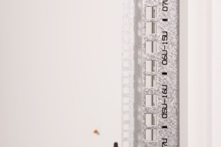 Szafa sieciowa wisząca Unique 19" 20U rack 600x600, drzwi szyba, szary, niedzielona, złożona, 100kg