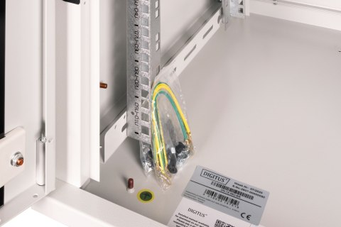 Szafa wisząca 19'' 9U Digitus 509x600x600 mm, kolor szary (RAL 7035)