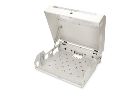 Szafa wisząca NWS 19" Slim Line 3HE rotierbar, 2HE fix, 145x500x475 mm, kolor szary (RAL 7035)