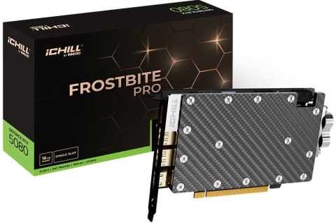 Karta graficzna Inno3D RTX5080 iChill Frostbite Pro 16GB GDDR7 HDMI 3xDP
