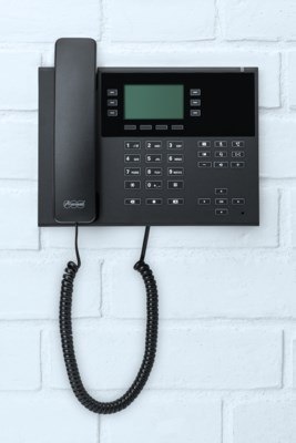 Telefon Auerswald COMfortel D-110 - VoIP z ID dzwoniącego - SIP, RTCP, RTP, SRTP, SIPS - połączenie trójstronne