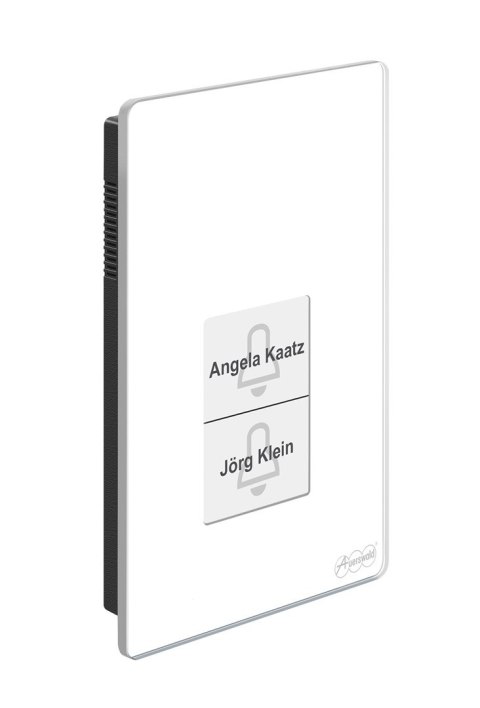 Terminal kontroli dostępu Auerswald TFS-Dialog 400 z czytnikiem linii papilarnych - biały