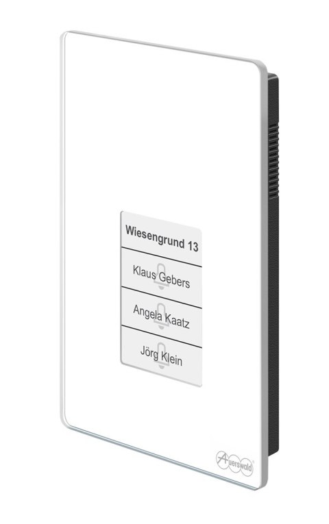 Terminal kontroli dostępu Auerswald TFS-Dialog 400 z czytnikiem linii papilarnych - biały