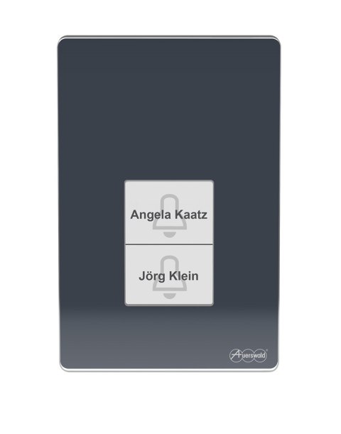 Terminal kontroli dostępu TFS-Dialog 400 z czytnikiem linii papilarnych - Antracyt