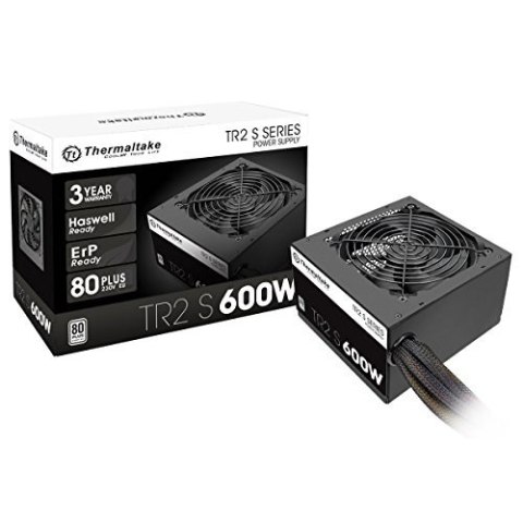 Thermaltake TRS-600AH2NK moduł zasilaczy 600 W 20+4 pin ATX ATX Czarny