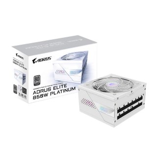 GIGABYTE AORUS ELITE P850W ICE moduł zasilaczy 850 W 20+4 pin ATX ATX Biały