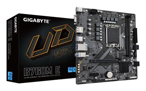 GIGABYTE B760M E płyta główna Intel B760 LGA 1700 micro ATX