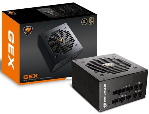 Zasilacz COUGAR GEX 850W ATX3.0 / 80 Plus Złoty / Modułowy