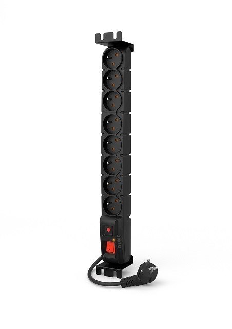 Listwa HSK DATA ALP-ACARS8FA----03B (3m; kolor czarny)