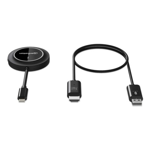 Bezprzewodowy transmiter obrazu USB-C do HDMI 1080p do 30m