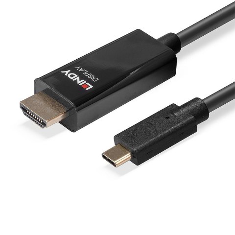 Kabel Lindy 10m USB Type C do HDMI 4K60