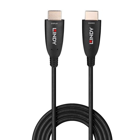 LINDY 40m Hybrydowy kabel światłowodowy HDMI 8K60