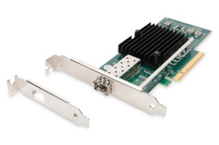 Pojedynczy port światłowodowy (SFP+) 10 Gb/s na karcie PCI Express, chipset: Intel JL82599EN