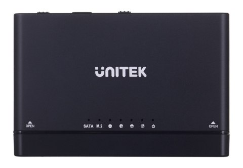 UNITEK S1222A cable gender changer USB 3.2 SATA 2,5/3,5' & M.2 PCIE/NVME Czarny