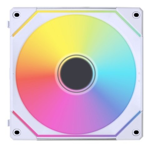 Wentylator Lian Li UNI FAN SL-INF 120 ARGB z odwróconymi łopatkami, 3-pak z kontrolerem - 120mm, biały