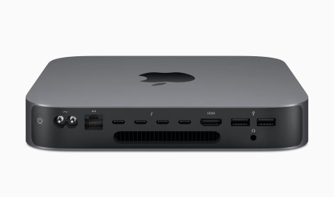 Apple Mac mini 2018 Intel® Core™ i7 32 GB DDR4 SO-DIMM 128 GB SSD Mac OS Mini PC Szary