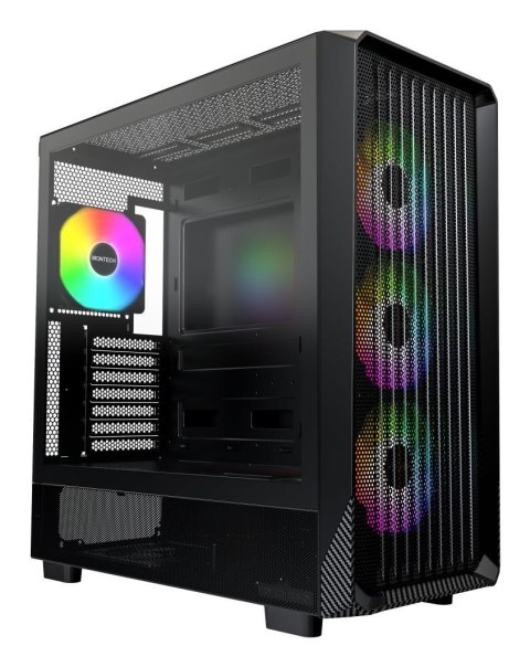CASE MIDITOWER MATX W/O PSU/X5 (B) MONTECH