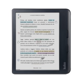 Rakuten Kobo Libra Colour czytnik e-booków Ekran dotykowy 32 GB Wi-Fi Czarny