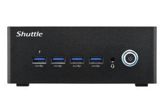 Shuttle Nano PC NT10H5, Intel Core Ultra 5 125H, grafika Intel Arc, 2xHDMI, 2xUSB 4.0 (DP), 2x2.5Gbit LAN, w tym VESA 24/7 praca
