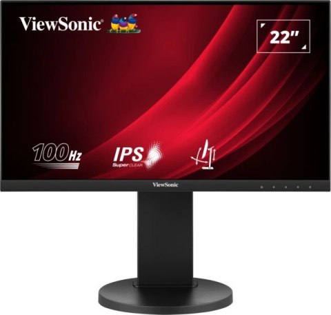 Wyświetlacz Full HD VG2208A ViewSonic VG Series 22" - Płaski ekran - 55,9 cm