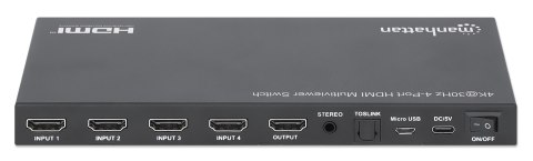 4-portowy HDMI Multiviewer Switch 4K 30Hz Manhattan