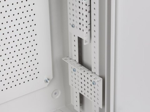 SZAFA INSTALACYJNA RACK WISZĄCA 19" 6U+3U 540X200 NISKOPROFILOWA SZARA LANBERG (ZŁOŻONA)