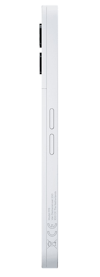 Smartfon Fairphone Generacja 6 Dual-SIM 8GB/256GB biały Android 15