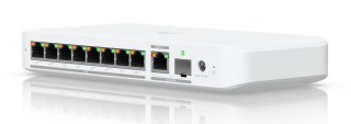 Switch Ubiquiti UniFi 9p PoE ( PoE++: 8;) Managed Multigigabit/10G (USW-Flex-2.5G-8-PoE-EU)