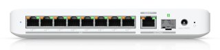 Switch Ubiquiti UniFi 9p PoE ( PoE++: 8;) Managed Multigigabit/10G (USW-Flex-2.5G-8-PoE-EU)