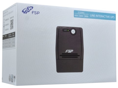 FSP FP 800 zasilacz UPS 0,8 kVA 480 W 2 x gniazdo sieciowe