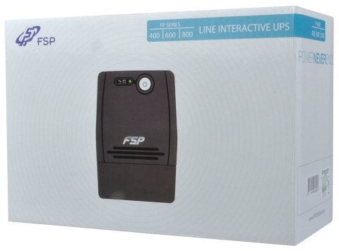 FSP FP 800 zasilacz UPS 0,8 kVA 480 W 2 x gniazdo sieciowe
