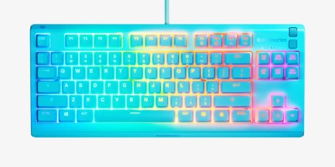 Klawiatura SteelSeries Apex 3 TKL US, aqua
