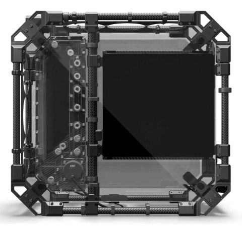 Obudowa Alphacool Apex Pro Skeleton Full Tower Czarny, Węgiel