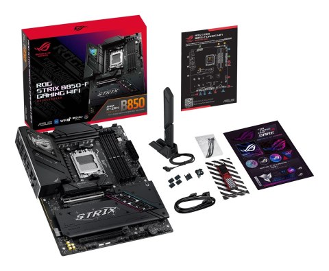 Płyta główna ASUS ROG STRIX B850-F GAMING WIFI AMD B850 Gniazdo AM5 ATX