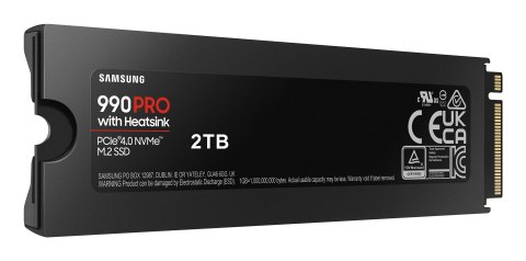 Samsung 990 PRO 2 TB M.2 PCI Express 4.0 NVMe V-NAND MLC
