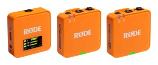 RODE Wireless GO III Orange - system mikrofonów bezprzewodowych (pomarańczowy)