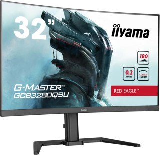Iiyama G-MASTER GCB3280QSU-B2 monitor komputerowy 80 cm (31.5") 2560 x 1440 px Dual QHD LED Czarny