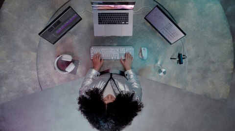 Klawiatura Logitech MX Keys S Uniwersalna RF Wireless + Bluetooth QWERTZ Niemiecki Aluminium, Biały