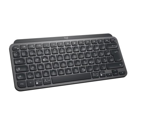 Logitech MX Keys Mini klawiatura Biuro RF Wireless + Bluetooth QWERTZ Niemiecki Grafitowy
