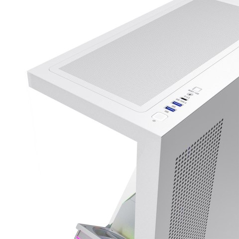 MODECOM OBUDOWA VOLCANO STELLAR PLUS ARGB MIDI 5F WHITE