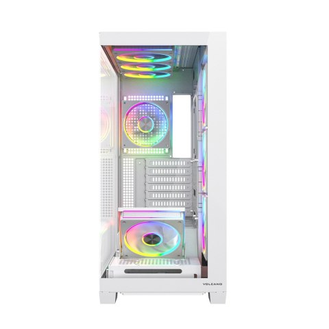 MODECOM OBUDOWA VOLCANO STELLAR PLUS ARGB MIDI 8F WHITE