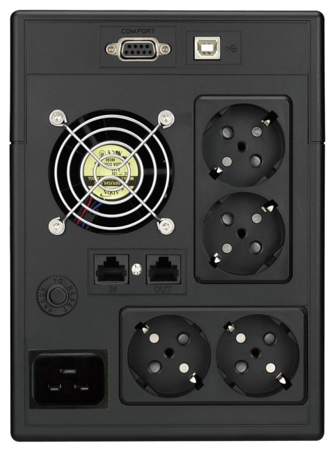 PowerWalker VI 3000 SCL Technologia line-interactive 3 kVA 1800 W