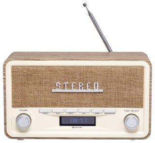 Radio retro Denver DAB-18 ligh wood