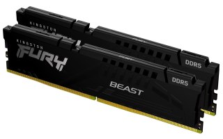 KINGSTON DDR5 128GB 5600MT/s CL40 DIMM KITx2 FURY Beast Black