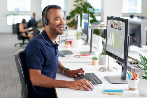 Logitech C505 kamera internetowa 1280 x 720 px USB Czarny