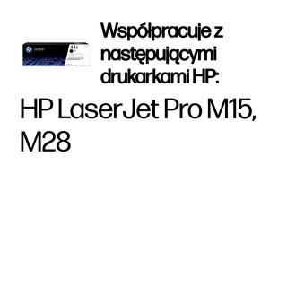 HP 44A oryginalny wkład z czarnym tonerem LaserJet