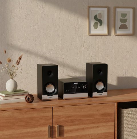 Mikrowieża BLAUPUNKT MS40.2BT, czarny